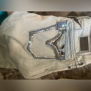 Robin jeans denim rare color like new